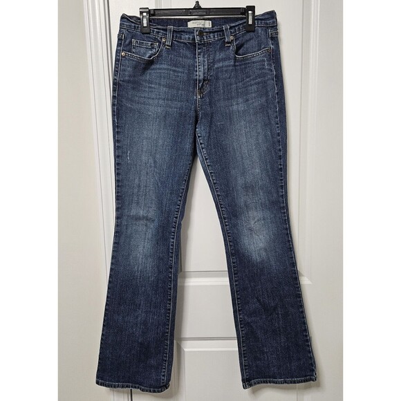 Levi's 515 Jeans Women’s (31x32) Blue Bootcut Mid Rise Flap Pockets Western GUC - Picture 3 of 9